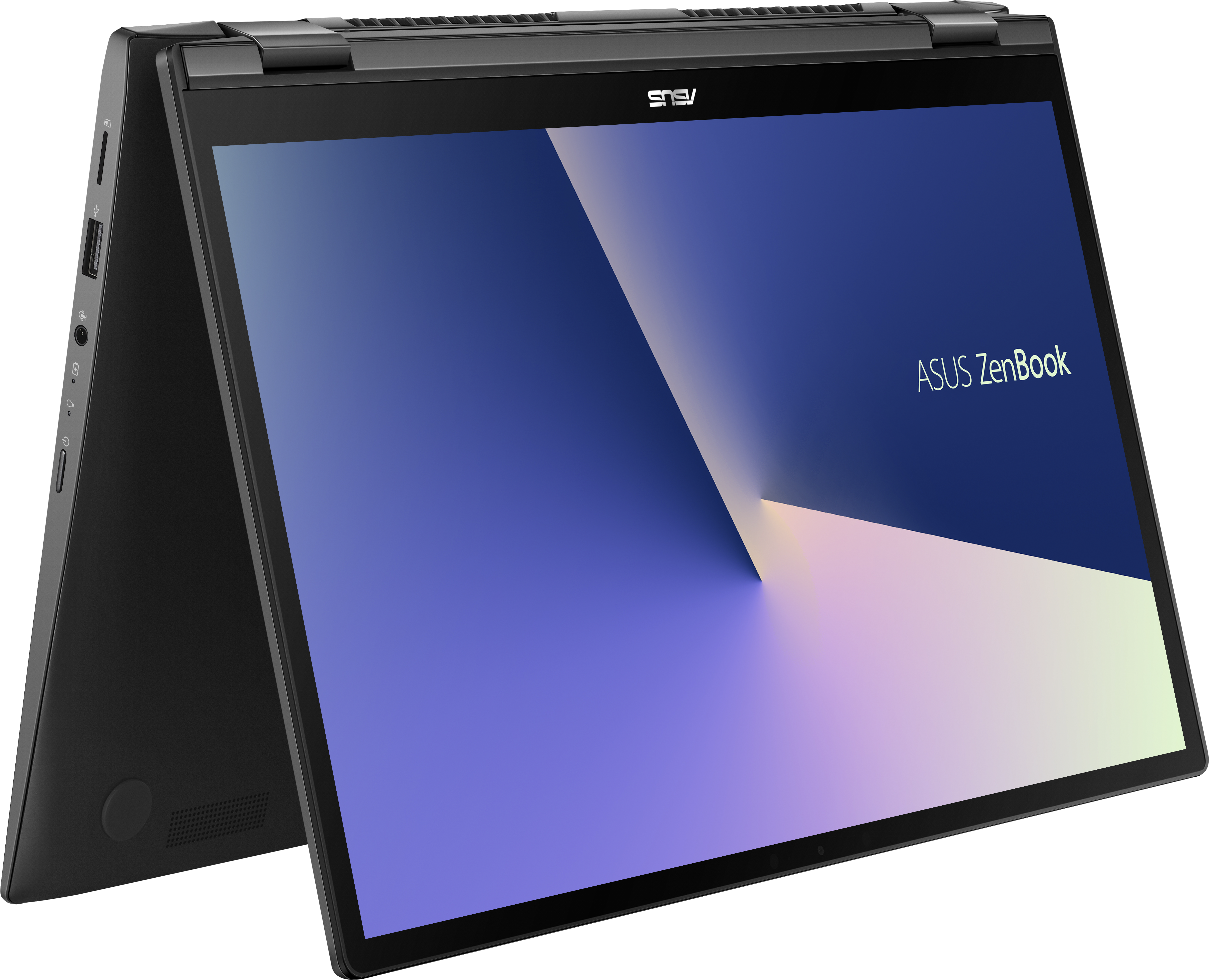 90NB0NW1-M00570 ux463fa-ai043t flip touch +stylus+bag+cable xmas 14"(1920x1080 ips)/touch/intel core i5 10210u(1.6ghz)/8192mb/256ssdgb/nodvd/int:intel uhd graphics 620/cam/bt/wifi/war 1y/1.4kg/gun grey/w10 + screenpad ASUS Santreyd  - Вид №12