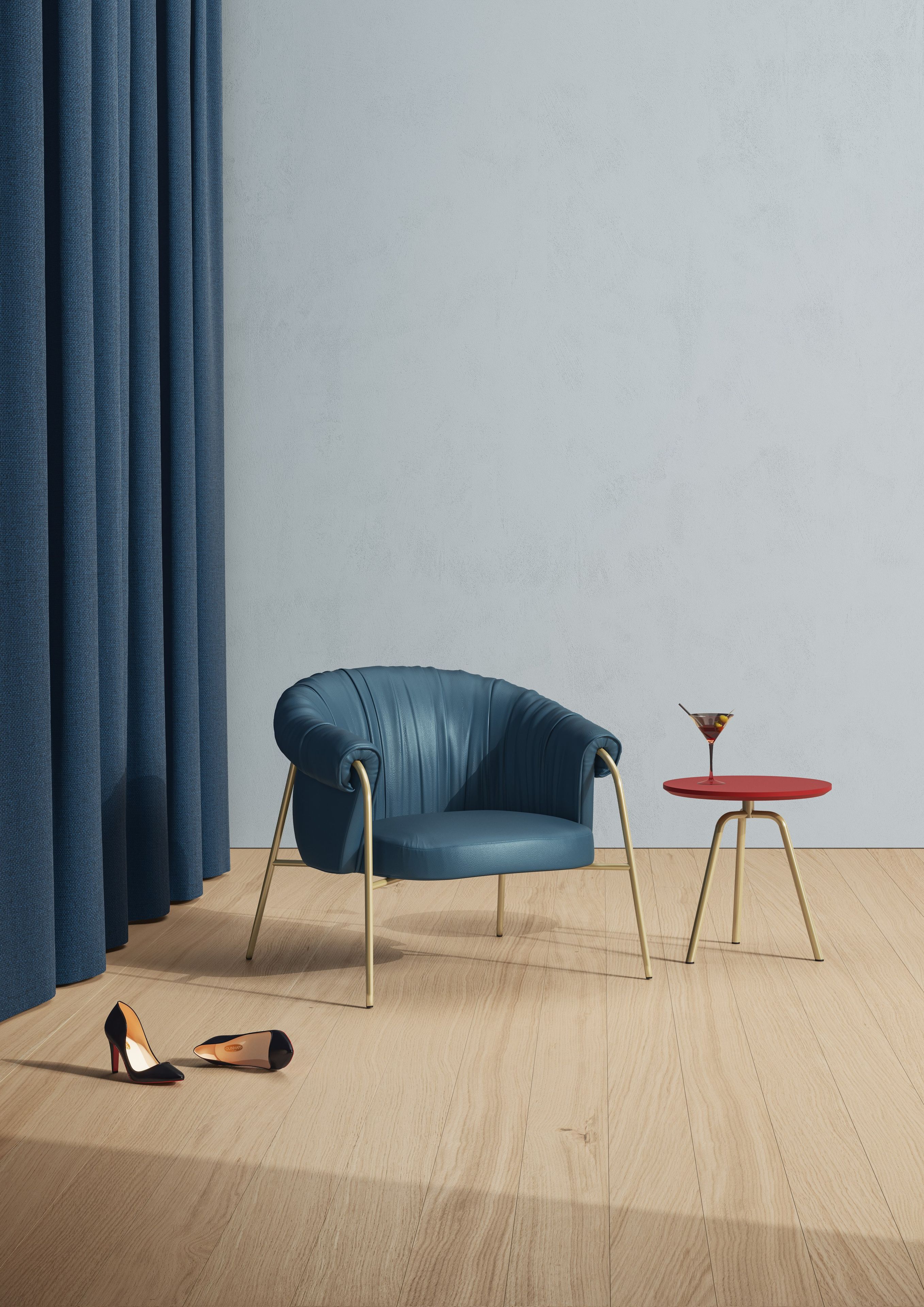 Кожаное кресло ALMA DESIGN лестница ARCH-00124742 - Вид №1