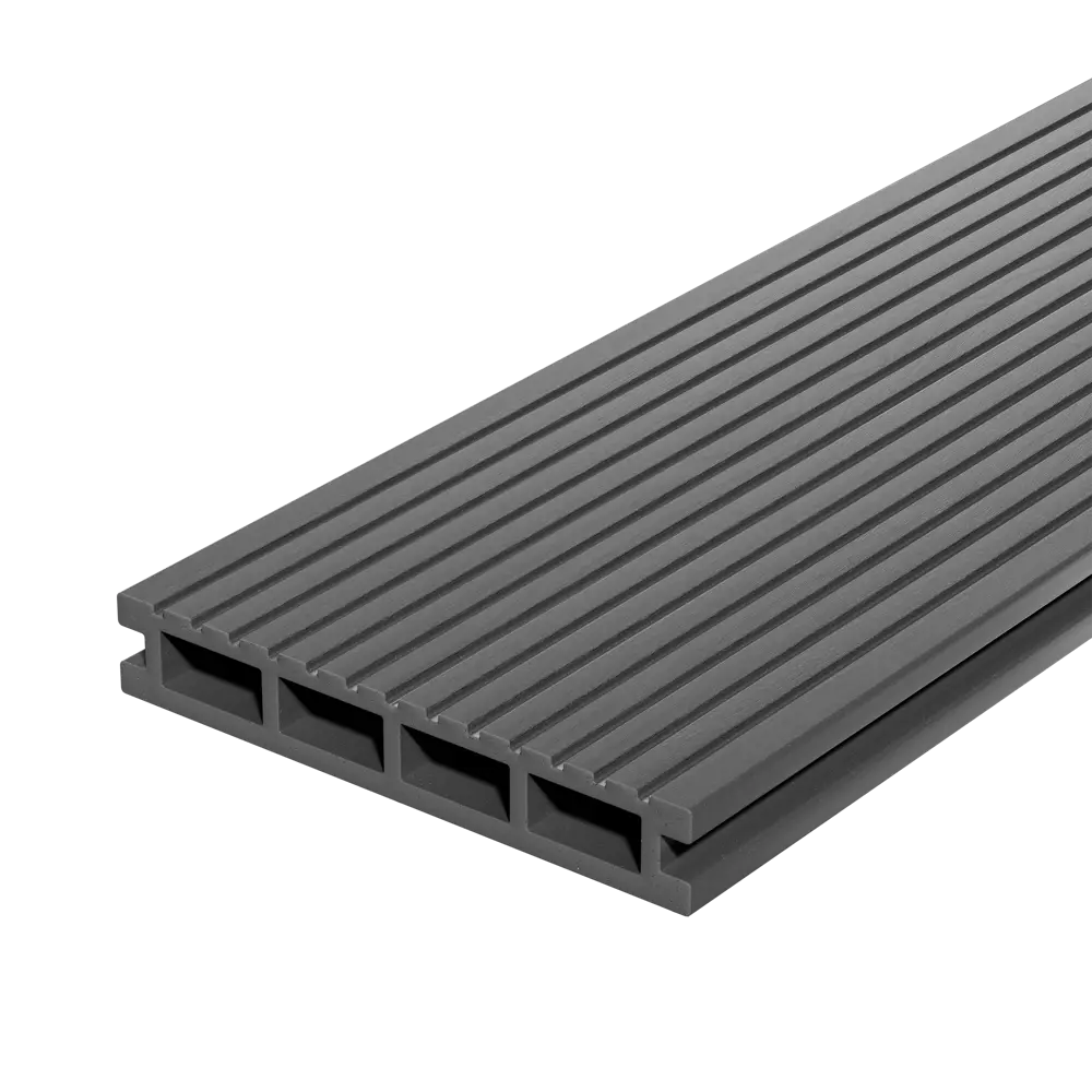 Santreyd Decking Smart - террасная доска ДПК серого цвета с 3D-текстурой дерева 89365687 STLM-1330626 - Вид №1