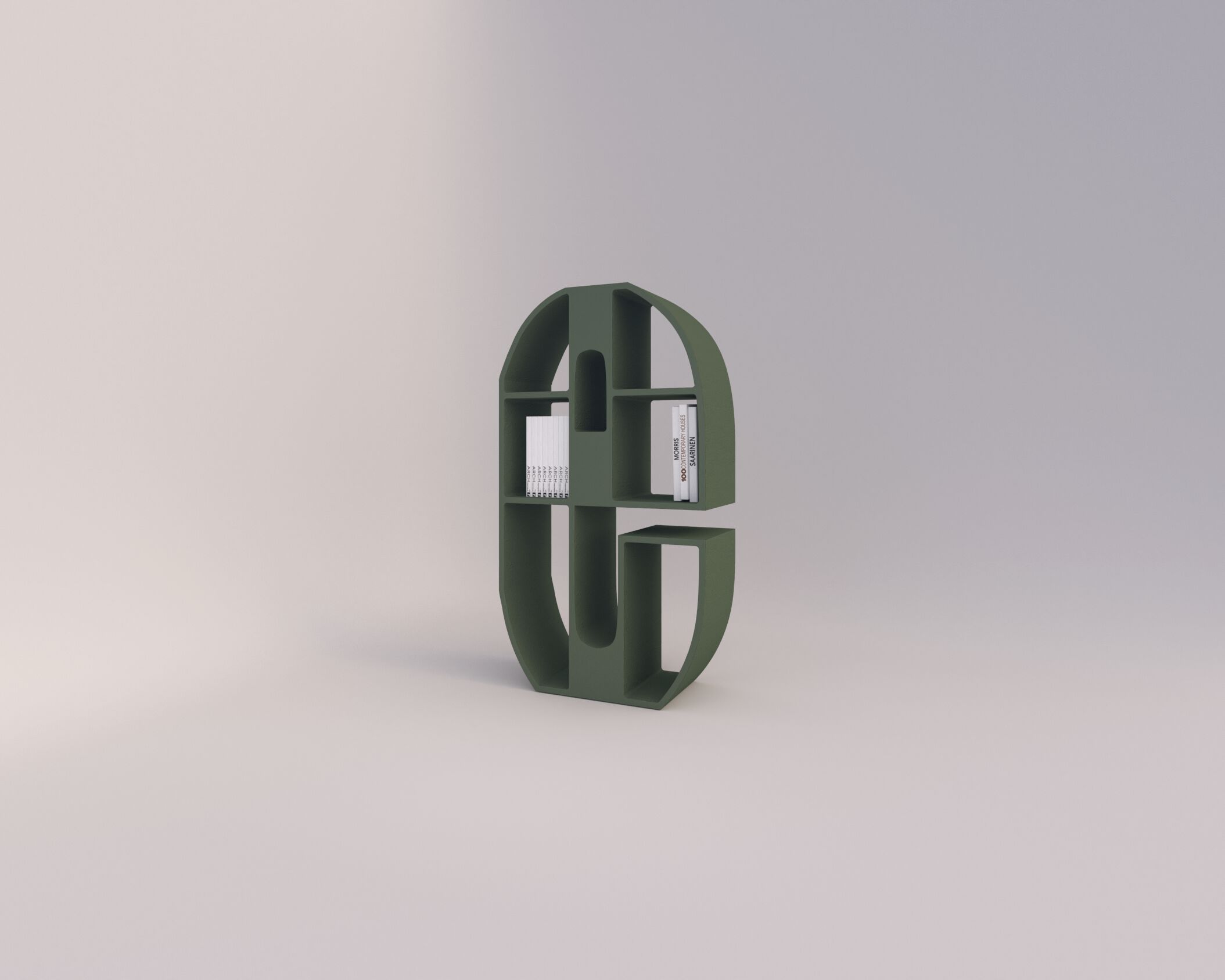 Мебель контейнеры в бетонной конструкции Voltan 555 ARCH-00021949 - Вид №75