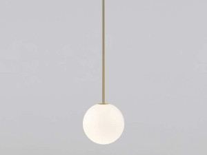 Опаловое стекло светодиодный подвесной светильник