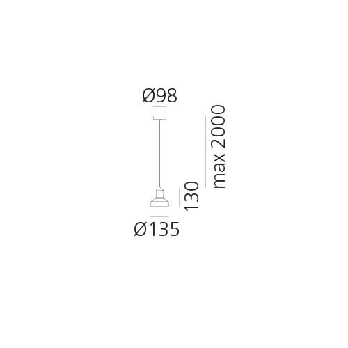 Выдувное стекло светодиодный подвесной светильник Artemide Stablight ARCH-00010387 - Вид №2