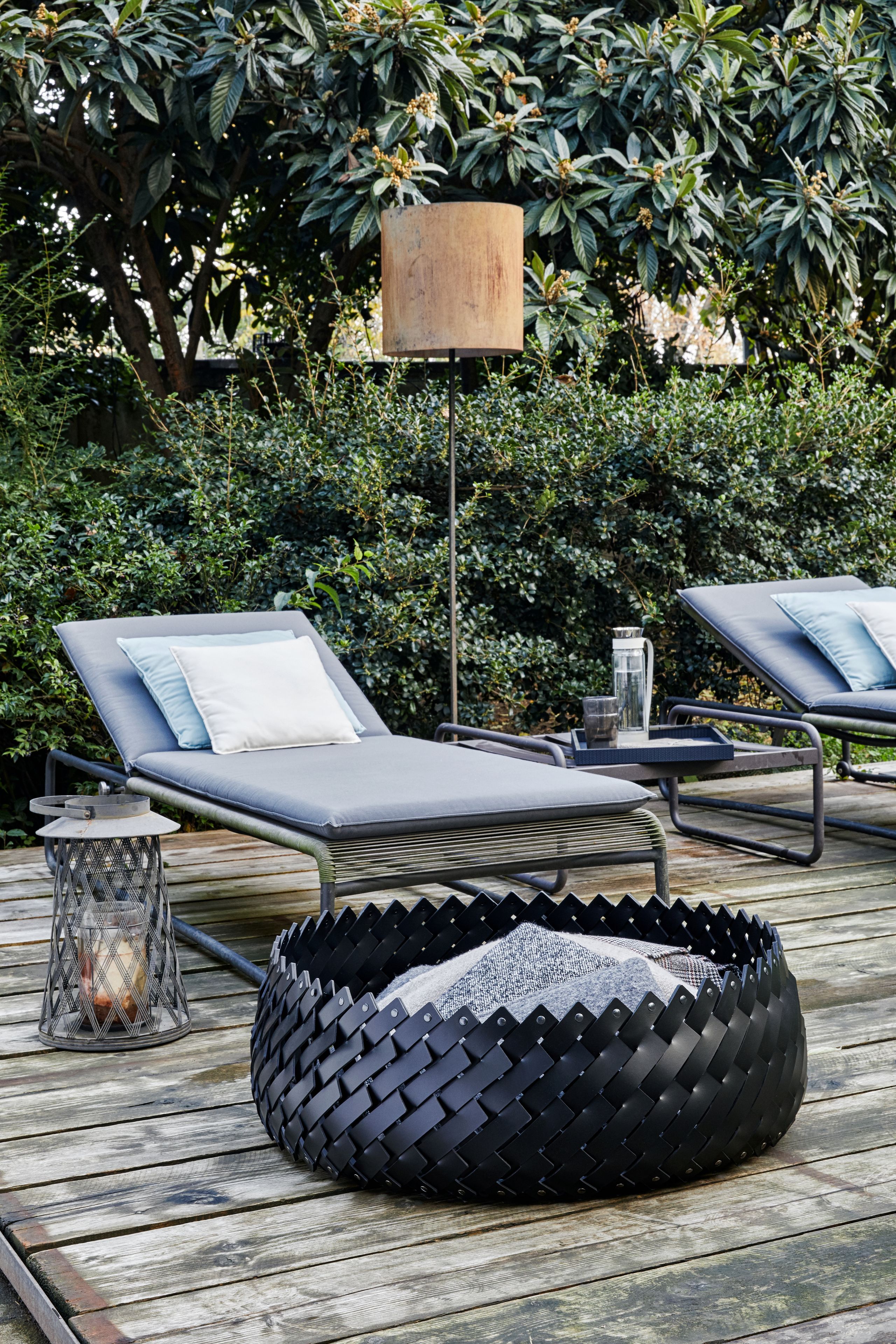 Регенерированная кожаная корзина Pinetti ALMERIA ARCH-00144570 - Вид №1