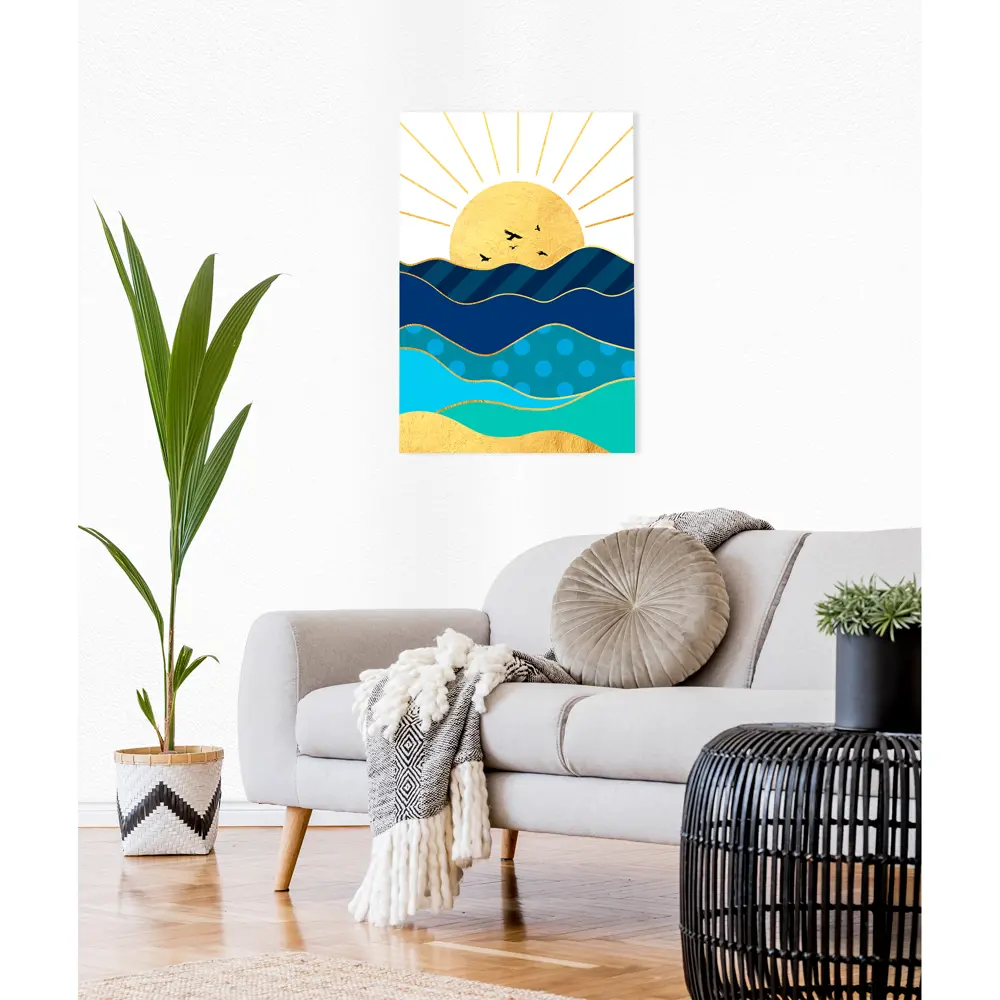 Картина на холсте Постер-лайн Восход 40x60 см STLM-2174074 - Вид №1