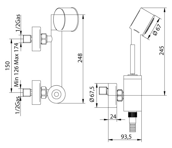 1683200000-1 Смеситель Bandini Coco Santreyd - Вид №1