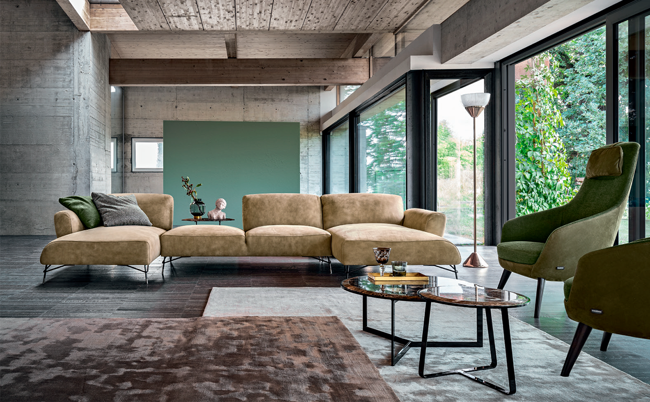 Диван TURRO NICOLINE SALOTTI 5202 + 1602 + 5001 