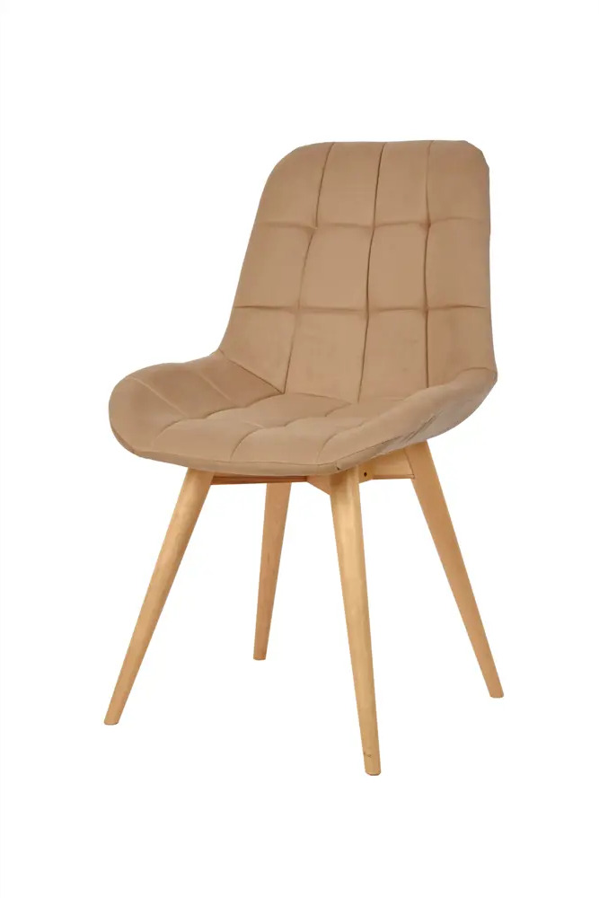 91729677 Комплект обеденных стульев 2 шт Polini Home verona sd 53х89х58 см велюр цвет бежевый STLM-0871668