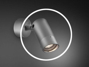 Анодированный алюминиевый светодиодный регулируемый наружный прожектор