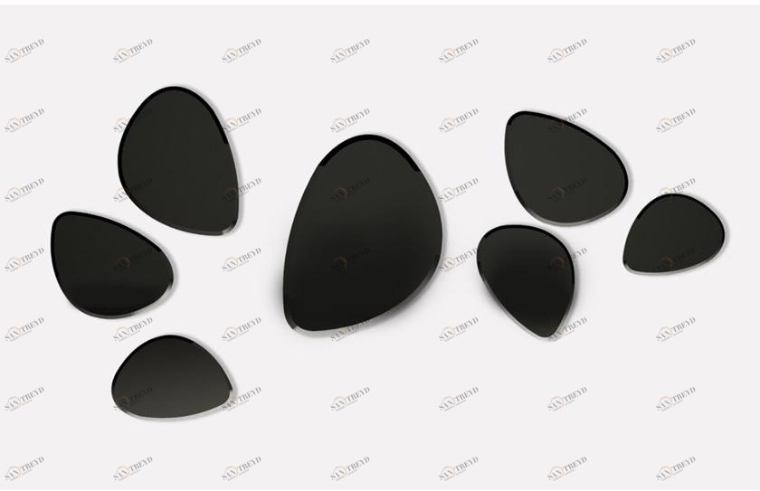 MORADA Зеркало с настенной рамой  Pebble mir 