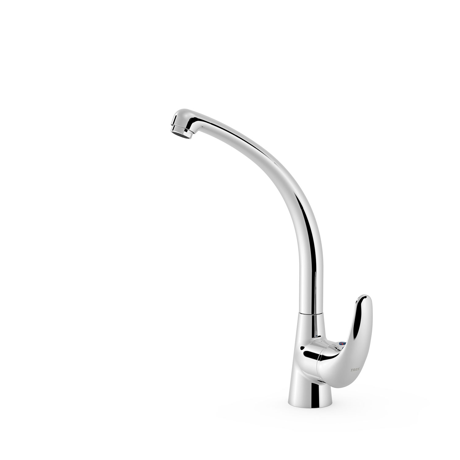 КУХОННЫЙ смеситель с одной ручкой для кухни-172447 TRES Kitchen