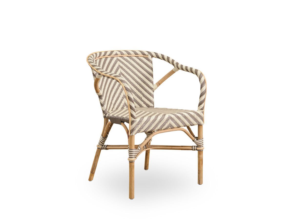 Стул из ротанга и ArtFibre® с подлокотниками Sika Design Affäire ARCH-00054297