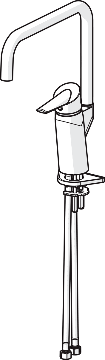 Oras 2733FG Смеситель для кухни 2733FG Optima Хром  - Вид №2