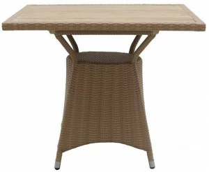 Il Giardino di Legno Квадратный садовый стол из синтетического волокна Waikiki 4409