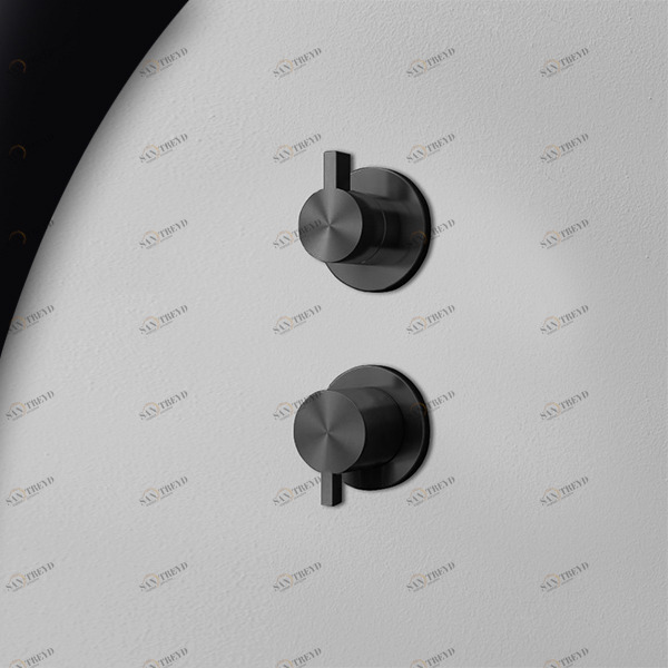 Смеситель для душа карбон TOOX Radomonte TXQ5C