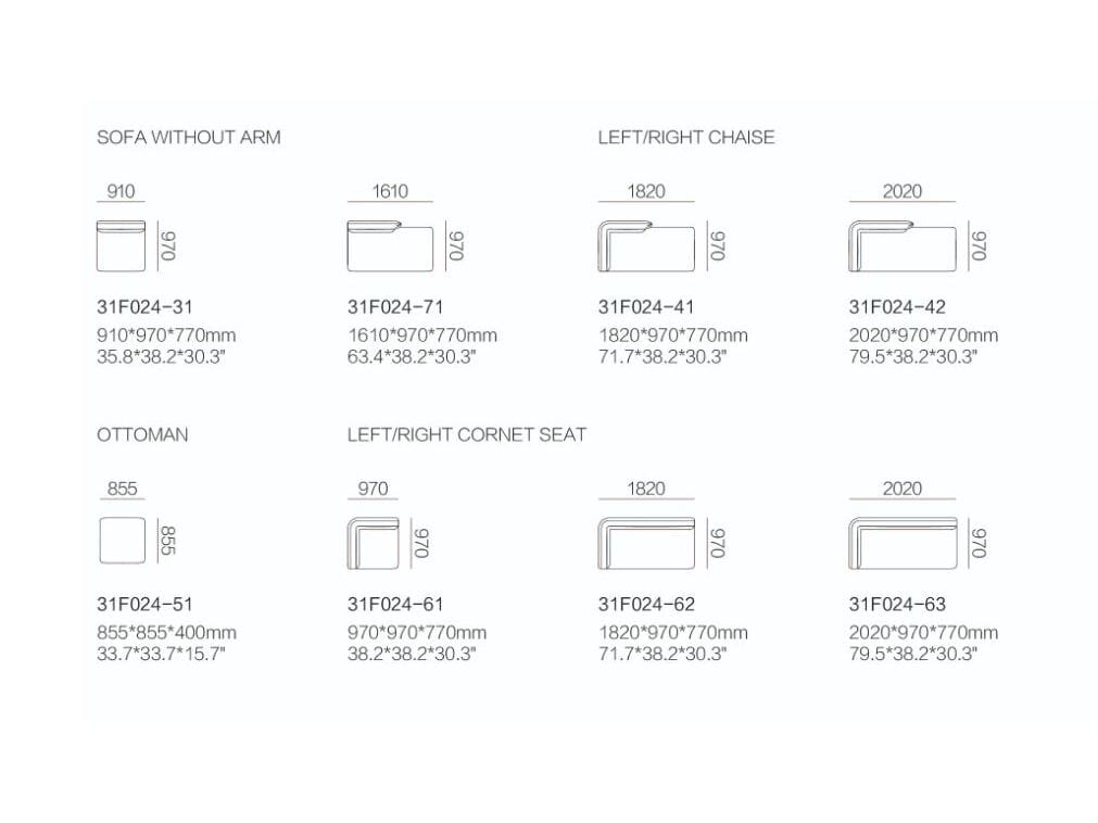 Ткань диван HC28 maison Mellow ARCH-00147033 - Вид №4