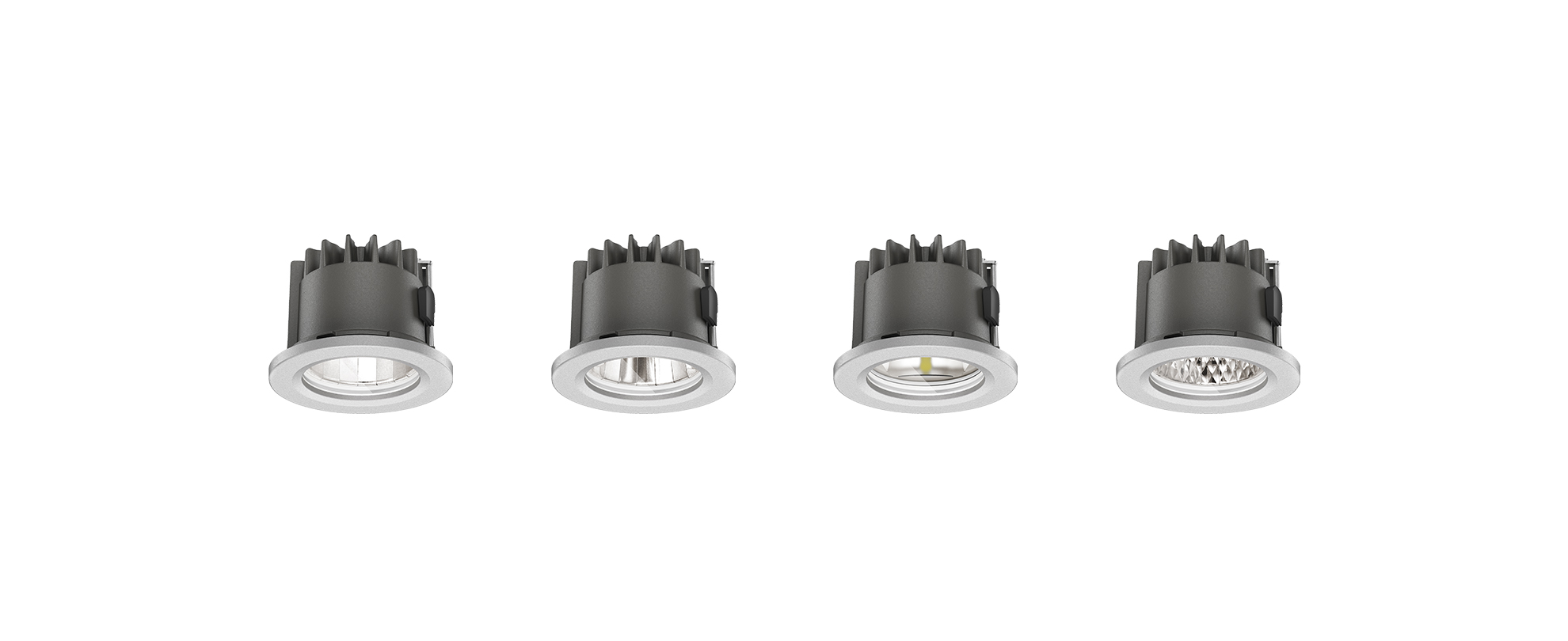 8516268 Встраиваемый в потолок светильник Platek ASTER Small  ASTER Small Basic - 1 COB 4000K 66°  - Вид №1