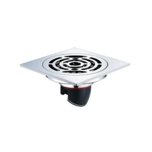 Трап для душа Orange OT01-001cr сухой затвор 100х100 мм хромированный