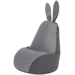 Кресло-мешок Dreambag Зайчик полиэстер 70x70x70 см цвет серый