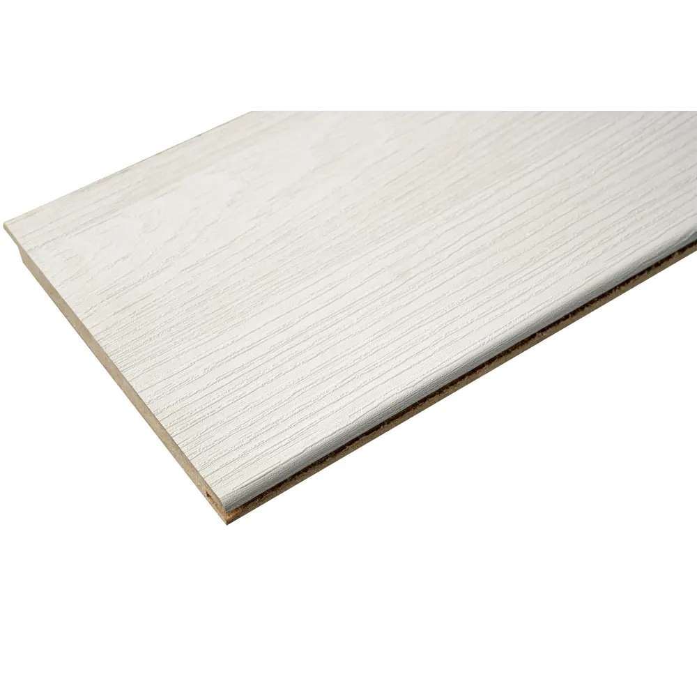 Добор дверной коробки Бостон 2070x100x10 мм ПВХ цвет белый ПРИНЦИП STLM-2126905