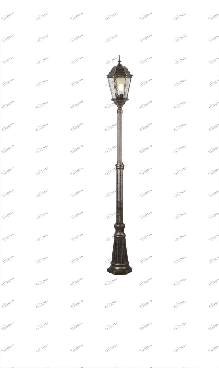 Садово-парковый светильник Arte Lamp Genova A1207PA-1BN ARTE LAMP ФОНАРЬ 268772 Черный 