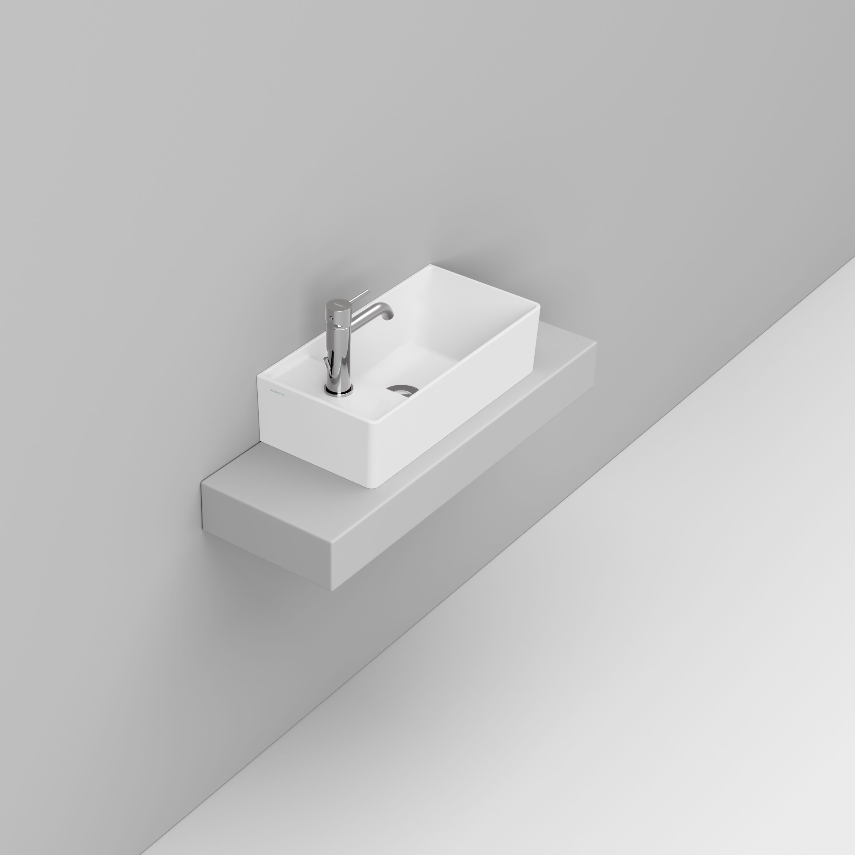 Керамическая прямоугольная столешница для мытья рук Ceramica Dolomite несколько ARCH-00108972 - Вид №3