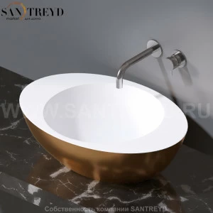 L269.350 Накладная раковина на столешницу  овальная A. e T. Italia ACCENT