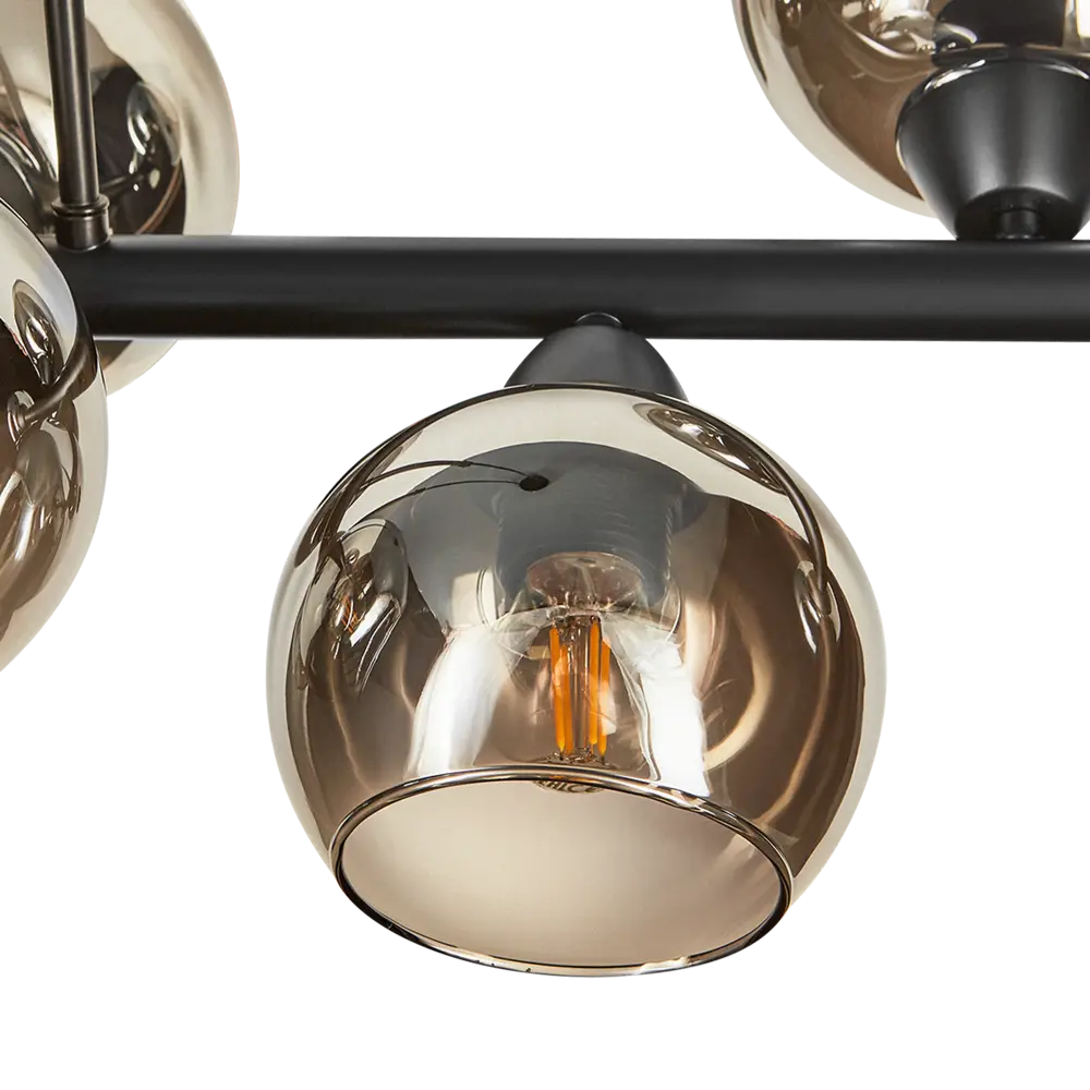 Люстра SCHAFFNER Tarde - подвесной светильник с 8 плафонами для современных интерьеров 87460687 STLM-0073912 - Вид №5