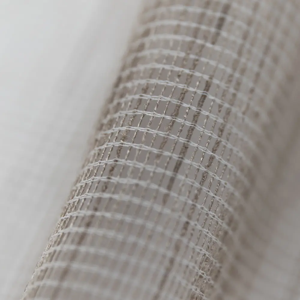 ЛТ тюль 1 п/м фентези жаккард fico бежевый 320 TEX REPUBLIC STLM-2070180 - Вид №1