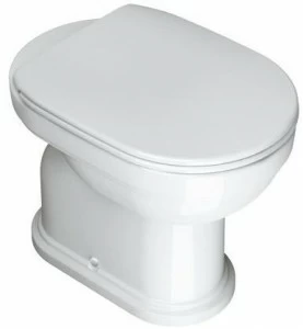 1vacv00 Приставной унитаз напольный Белый CERAMICA CATALANO Canova royal Италия