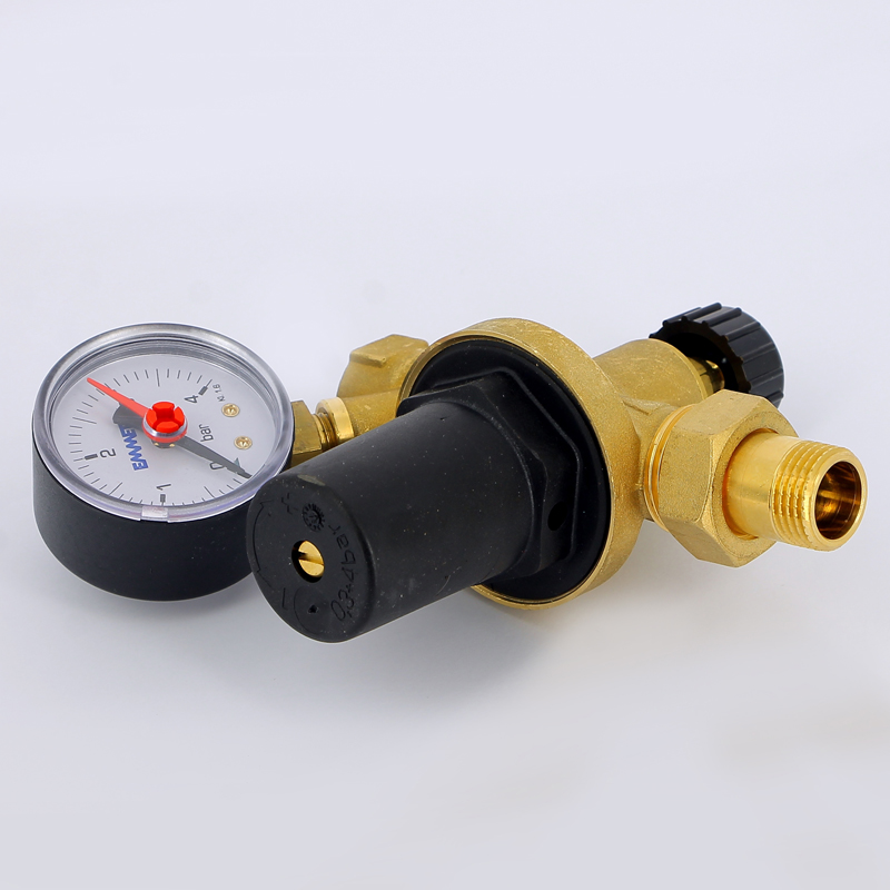 Клапан подпиточный НВ с манометром EMMETI 1/2" 00200614 - Вид №2