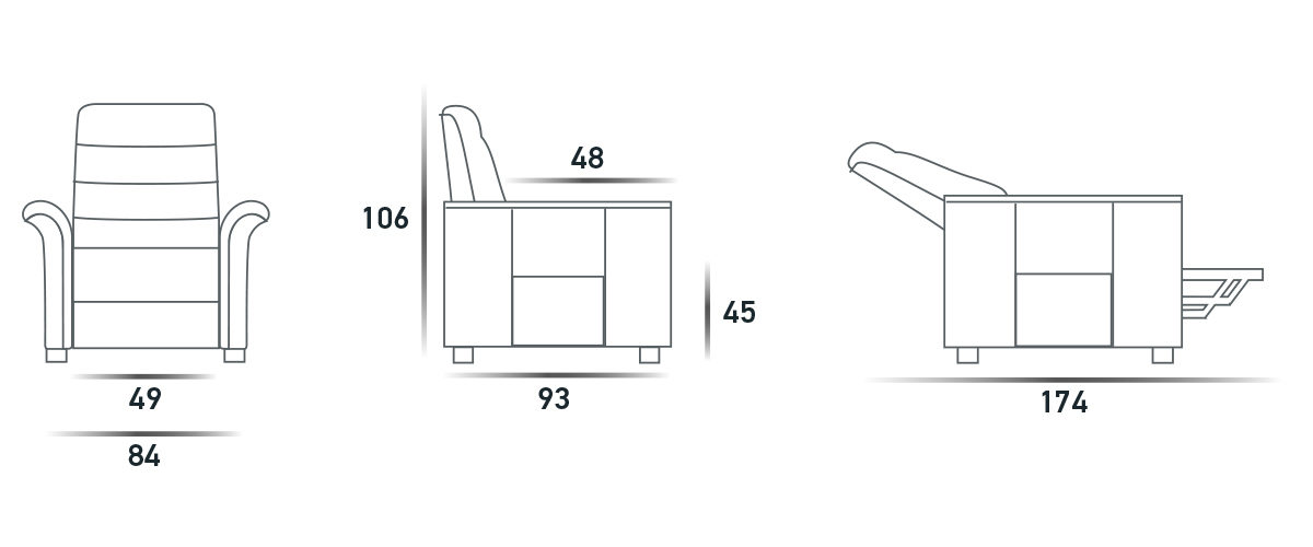 Кресло-Подъемник Relax 4 Motori  Spaziorelaxitalia  Valery Valery Relax 4 Motori  - Вид №4