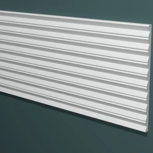 Панель настенная полистирол ударопрочная Decor-Dizayn DD908-14 белая 180x10x2000 мм 86543067 STLM-2204939