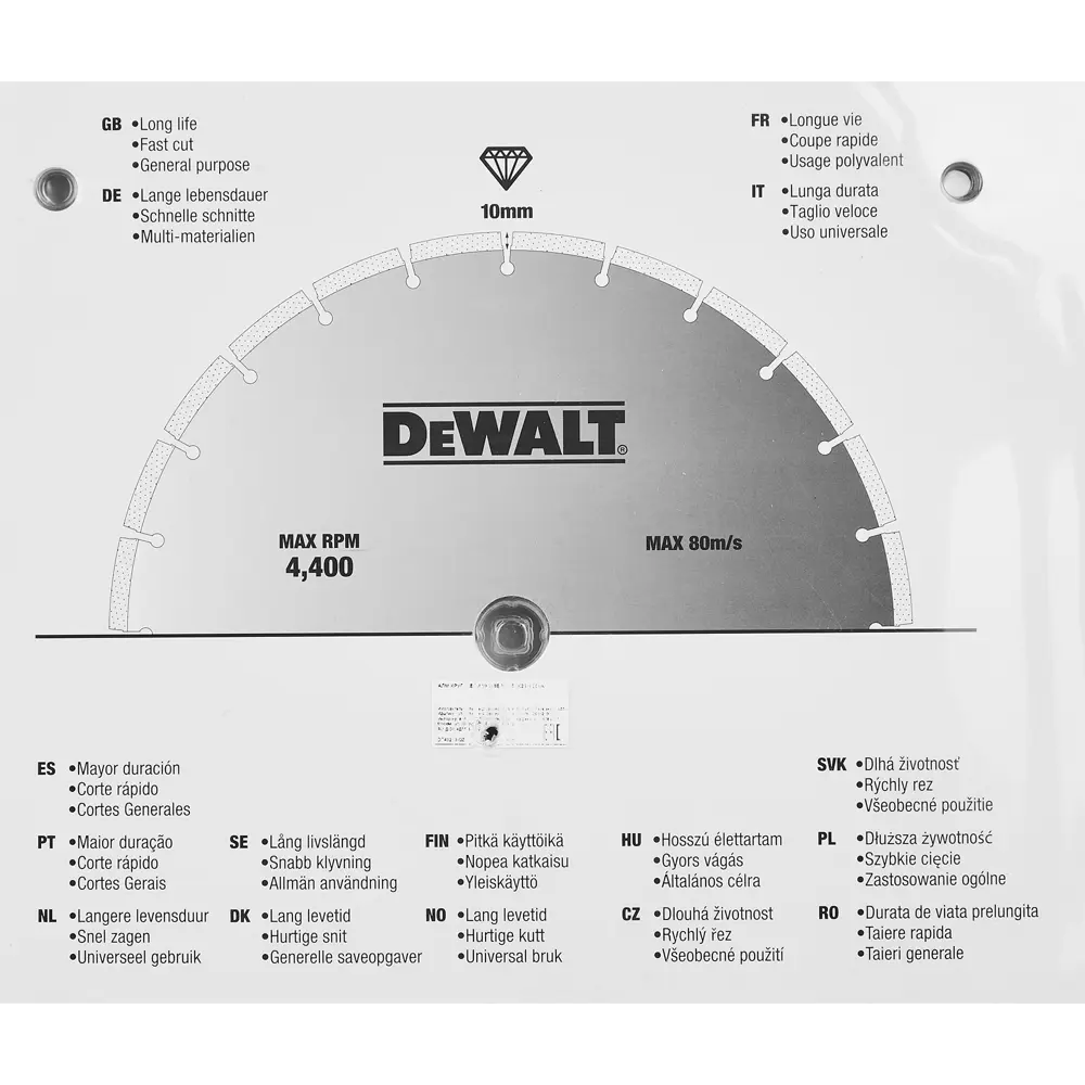 Диск алмазный универсальный Dewalt сегментный 350x3 мм 82282681 STLM-2035908  - Вид №3