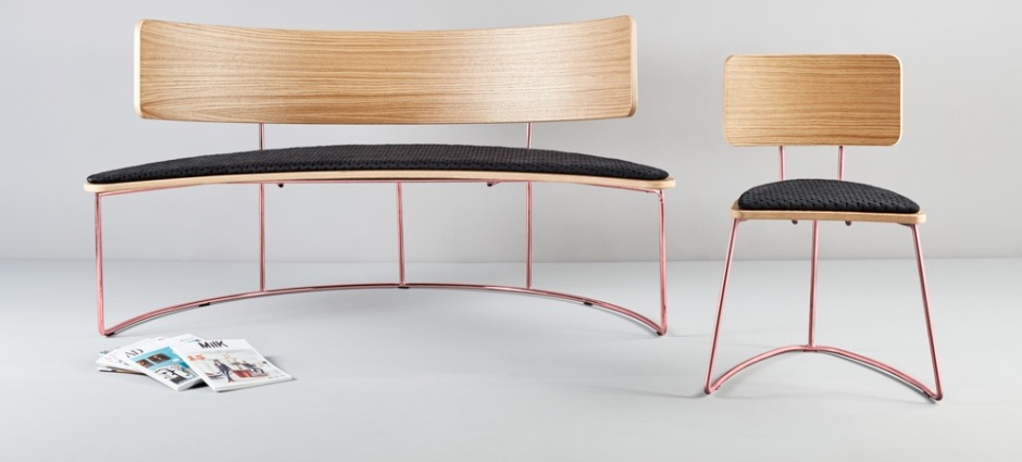 050001 Банкетка Missana Boomerang Santreyd  - Вид №2