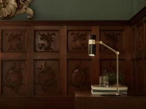 Aromas del Campo Регулируемая прикроватная металлическая лампа прямого света Pago S1126