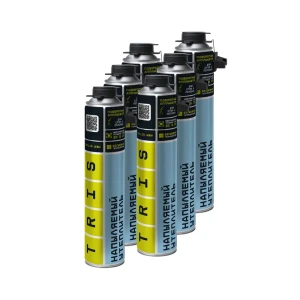 Напыляемый утеплитель Tris Teplis Easy комплект 6 шт.