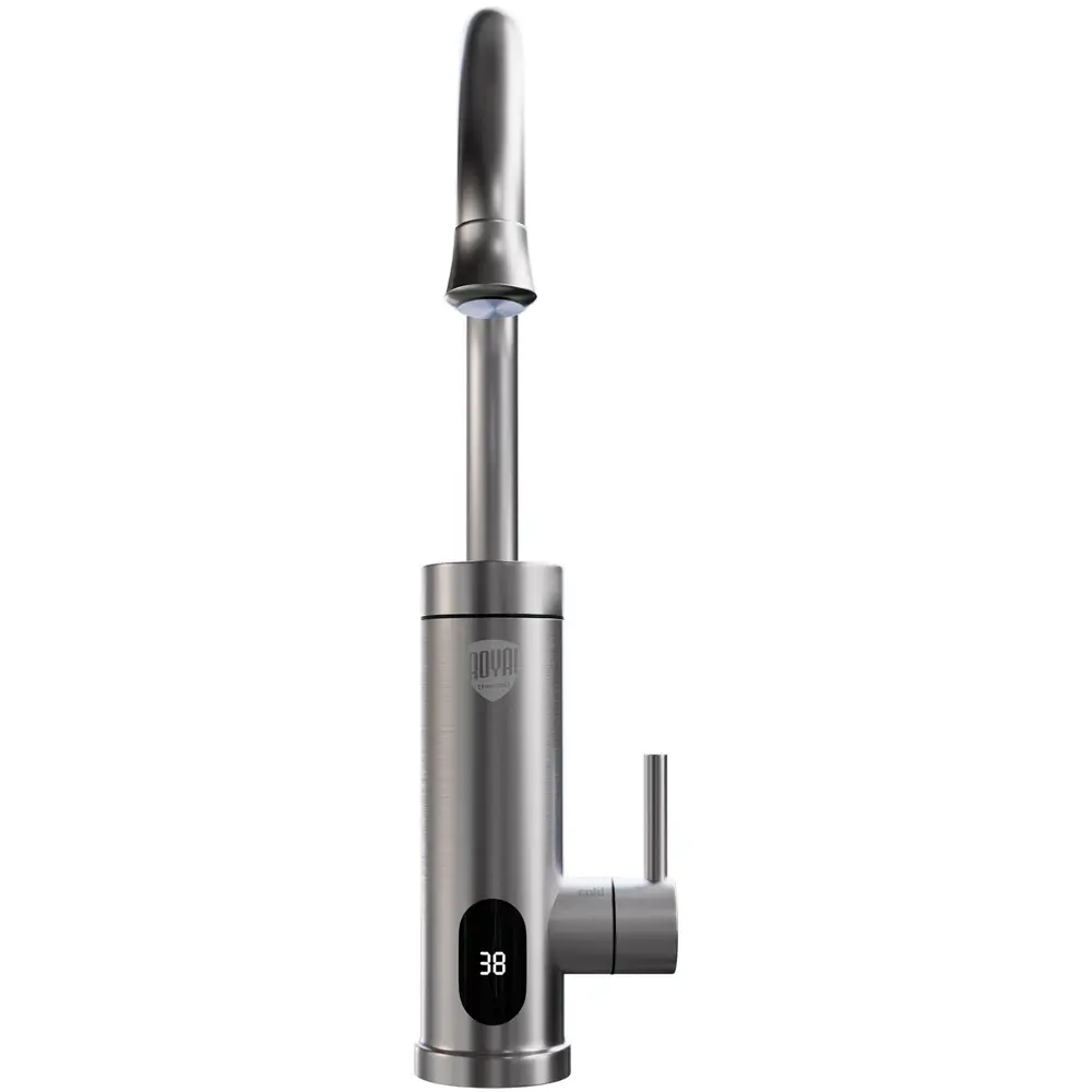 Проточный водонагреватель электрический Royal Thermo EasyFit ST 3.3 кВт серый с краном 89359458 STLM-2040407 