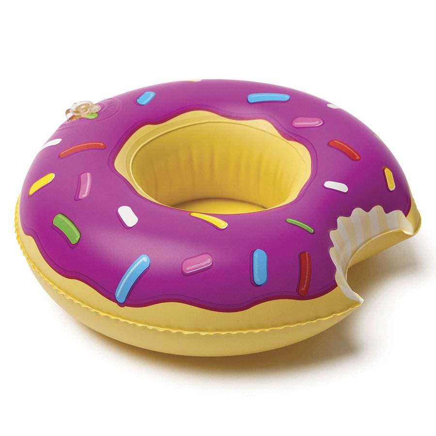 Набор подстаканников для бассейна donut 3 шт BIGMOUTH ДИЗАЙНЕРСКИЕ 299848 Бежевый;коричневый  - Вид №5