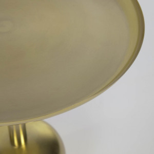 109387 Adaluz side table in gold-coloured metal Ш 37 cm La Forma