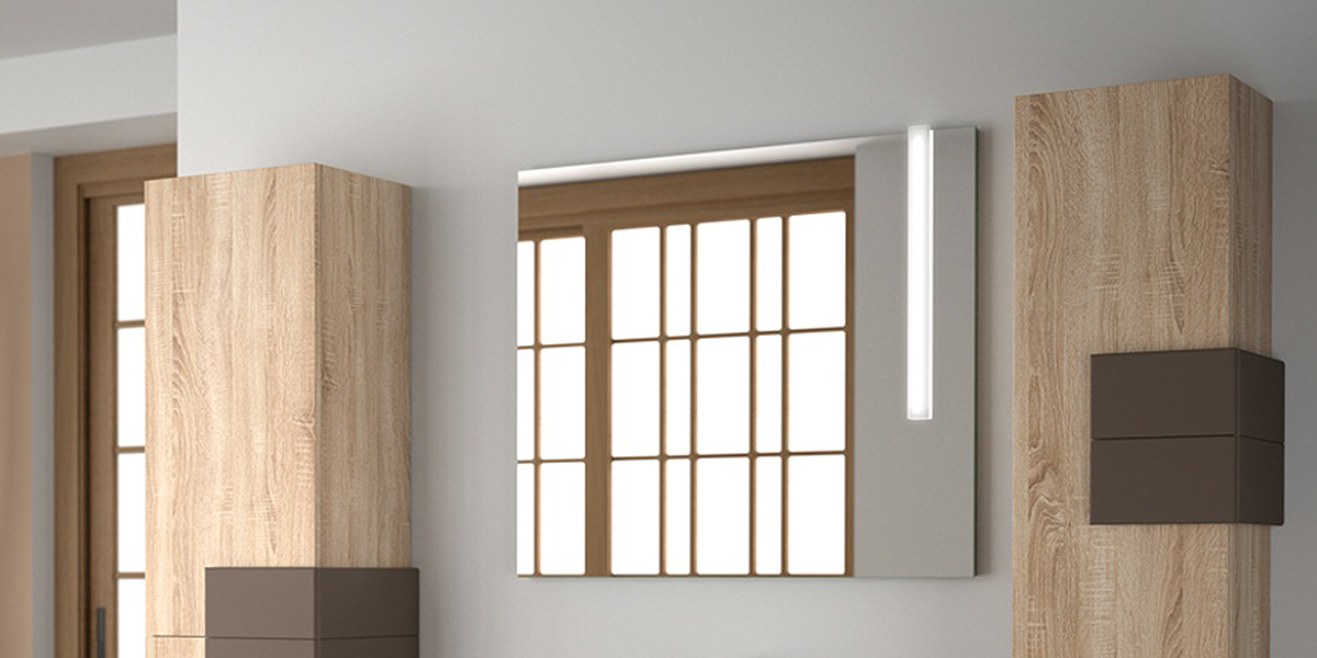 КОМПЛЕКТ МЕБЕЛИ CRONOS 80 СМ OAK/MATT MOKA SALGAR 21803 - Вид №1