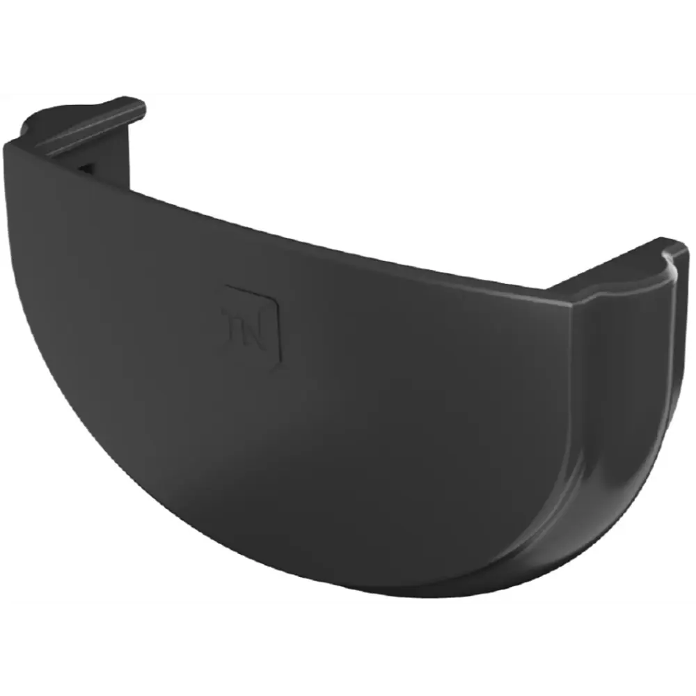 Заглушка желоба ПВХ Технониколь Оптима 29 мм 120 мм цвет черный STLM-2116088