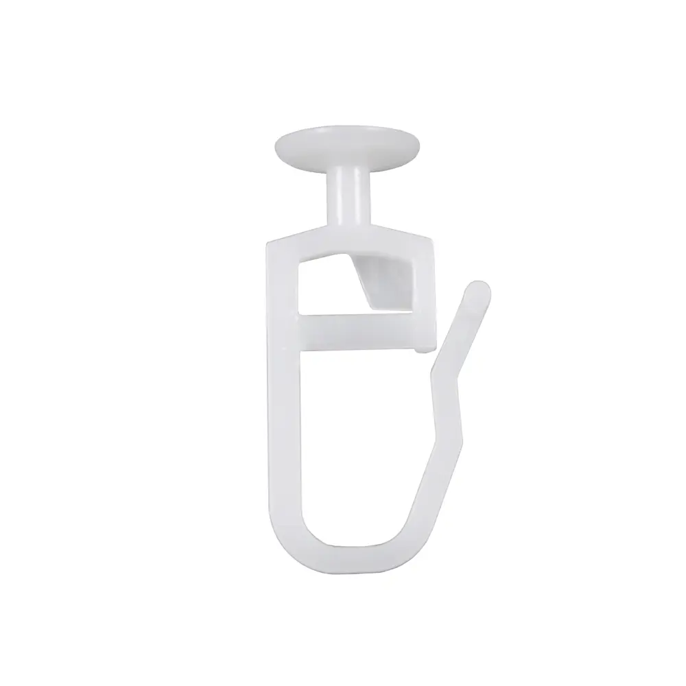 Крючок для штор KREAFORTA ПВХ цвет белый 20 шт STLM-2034934 - Вид №3