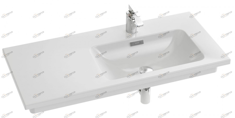 EXAD112-00 Подвесная раковина настенная прямоугольная JACOB DELAFON VOX белая