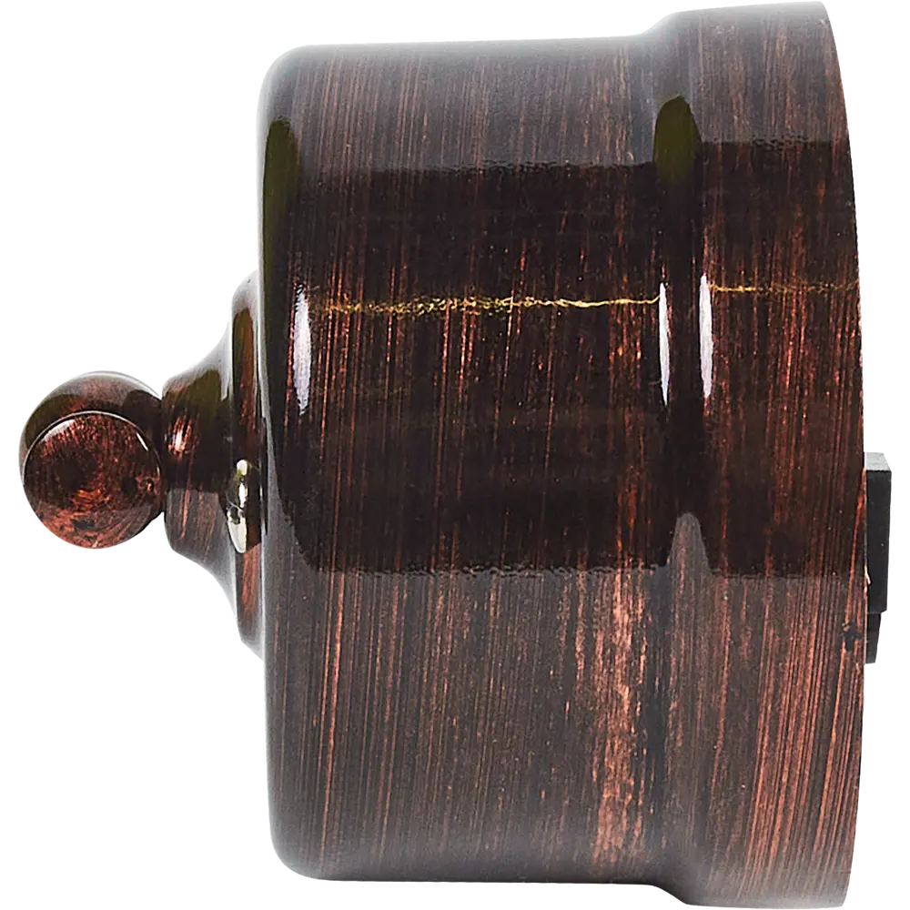 Выключатель Electraline одноклавишный в медном глянце 84229216 Лофт STLM-0047243 - Вид №2