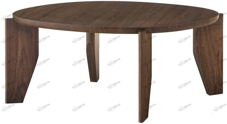 BassamFellows Журнальный столик из массива дерева  Cb-356 