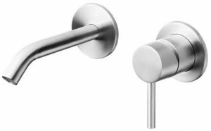 JEE-O Смеситель для умывальника настенный из нержавеющей стали на 2 отверстия Slimline 800-1500/3/4