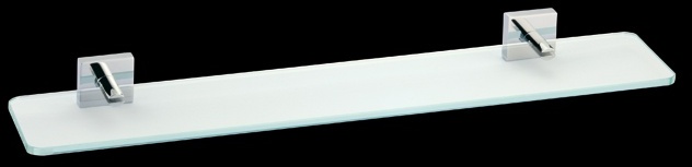 QU113 Полка из прозрачного стекла 60 cm. bagno&associati QUATTRO