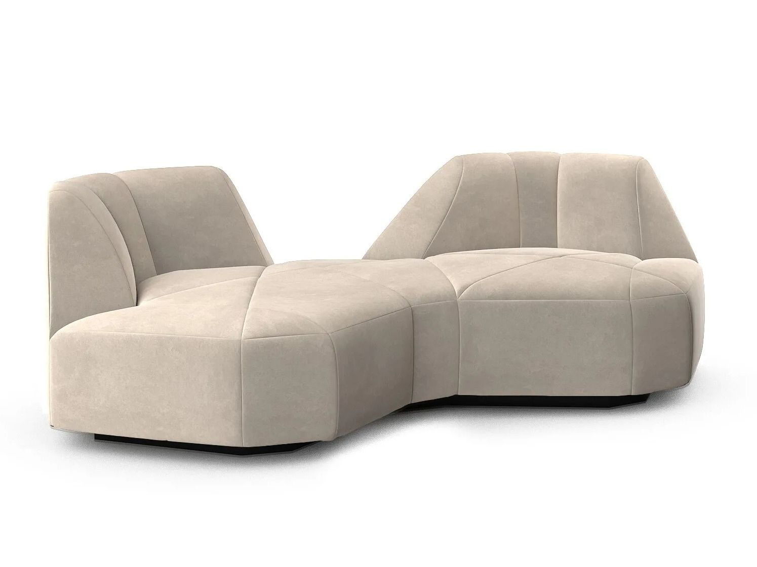 3-местный тканевый диван FID Paris Crystal ARCH-00041264 - Вид №19