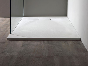 Прямоугольный поддон для душа из полиэстера, армированного стекловолокном (PRFV)