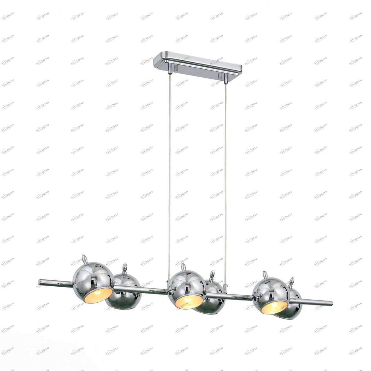 Подвесная люстра ST Luce Glio SL854.113.06 ST LUCE ДИЗАЙНЕРСКИЕ, GLIO 108462 Хром 